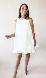 Take A Spin Taffeta Mini Dress