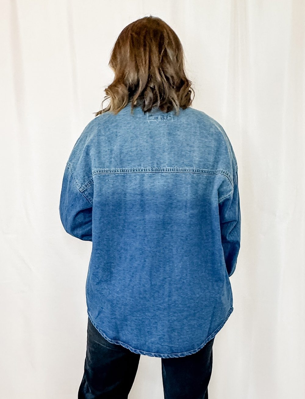 Utility Denim Shacket