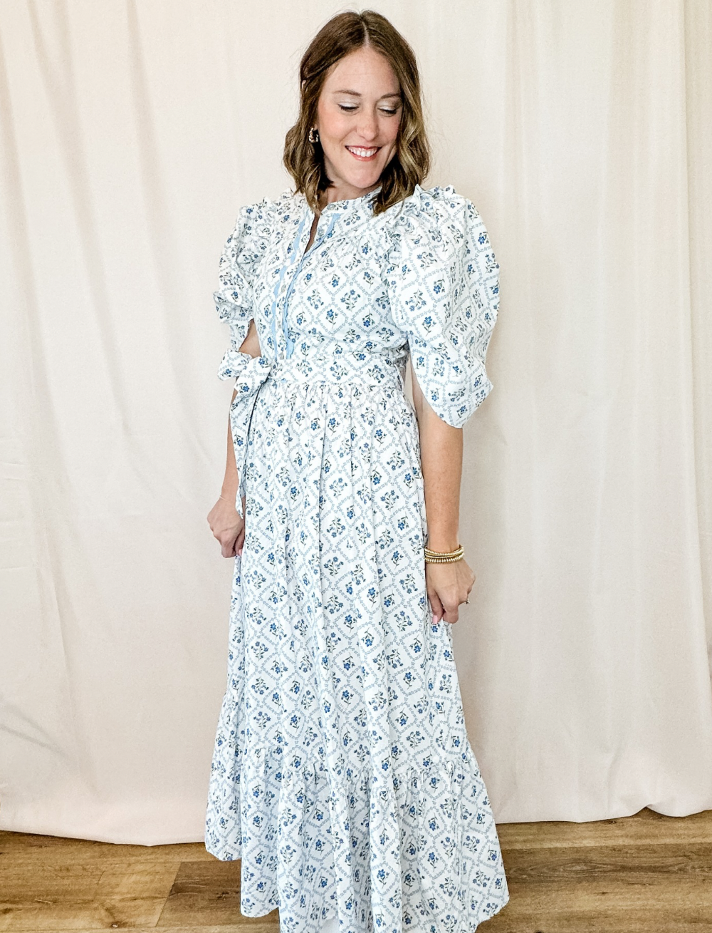 French Floral Garden Maxi