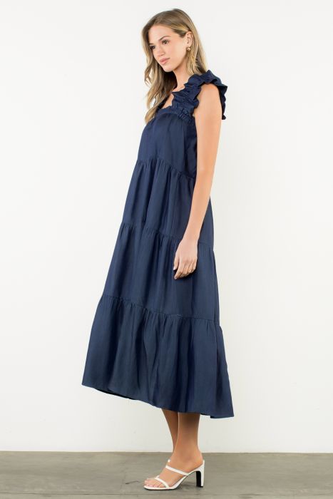 Denim Blue Midi