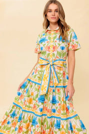 Spring Floral Midi